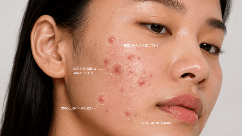 Decumar spot gels for pimples
