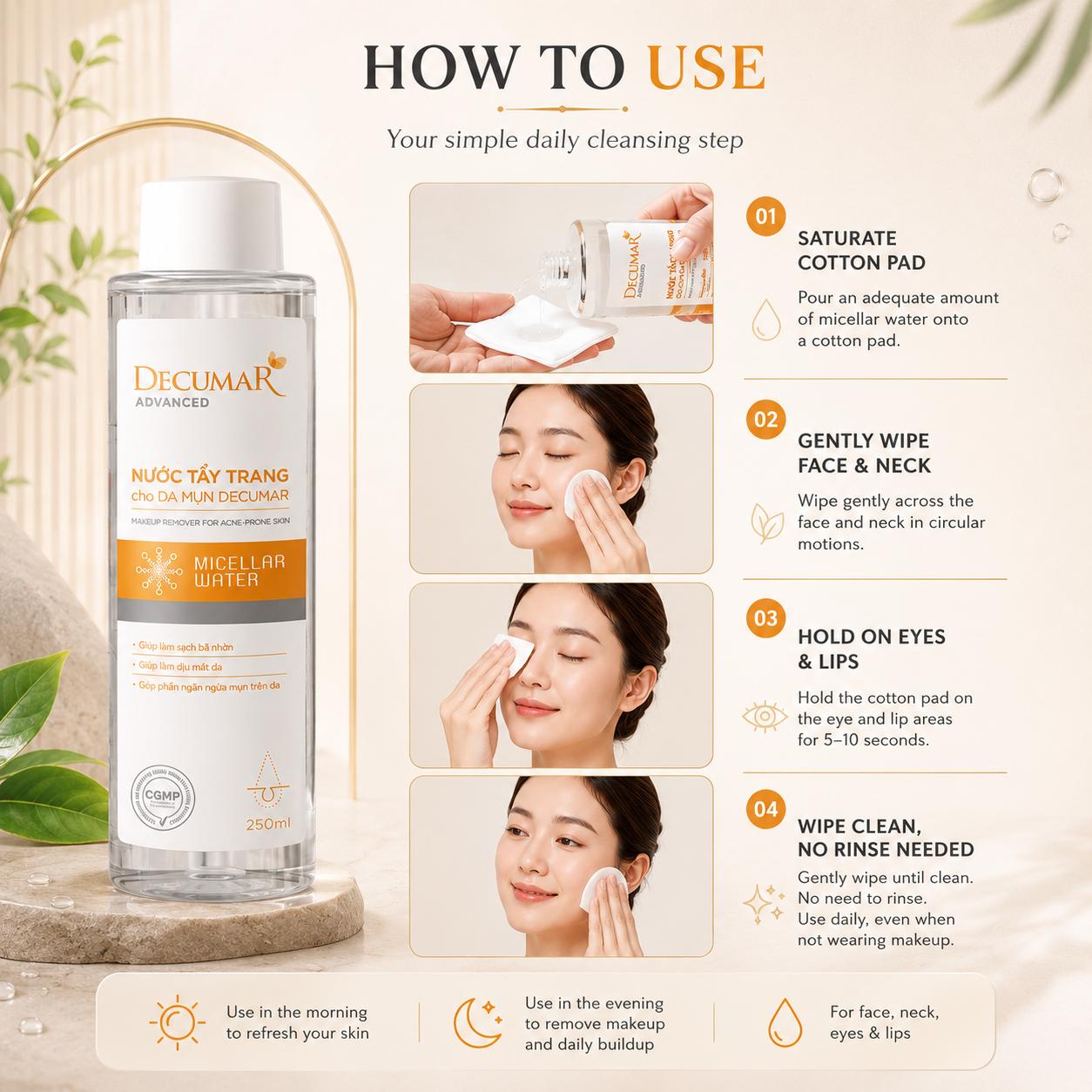Decumar Clear Skin 4-Step Routine for Acne-Prone Skin