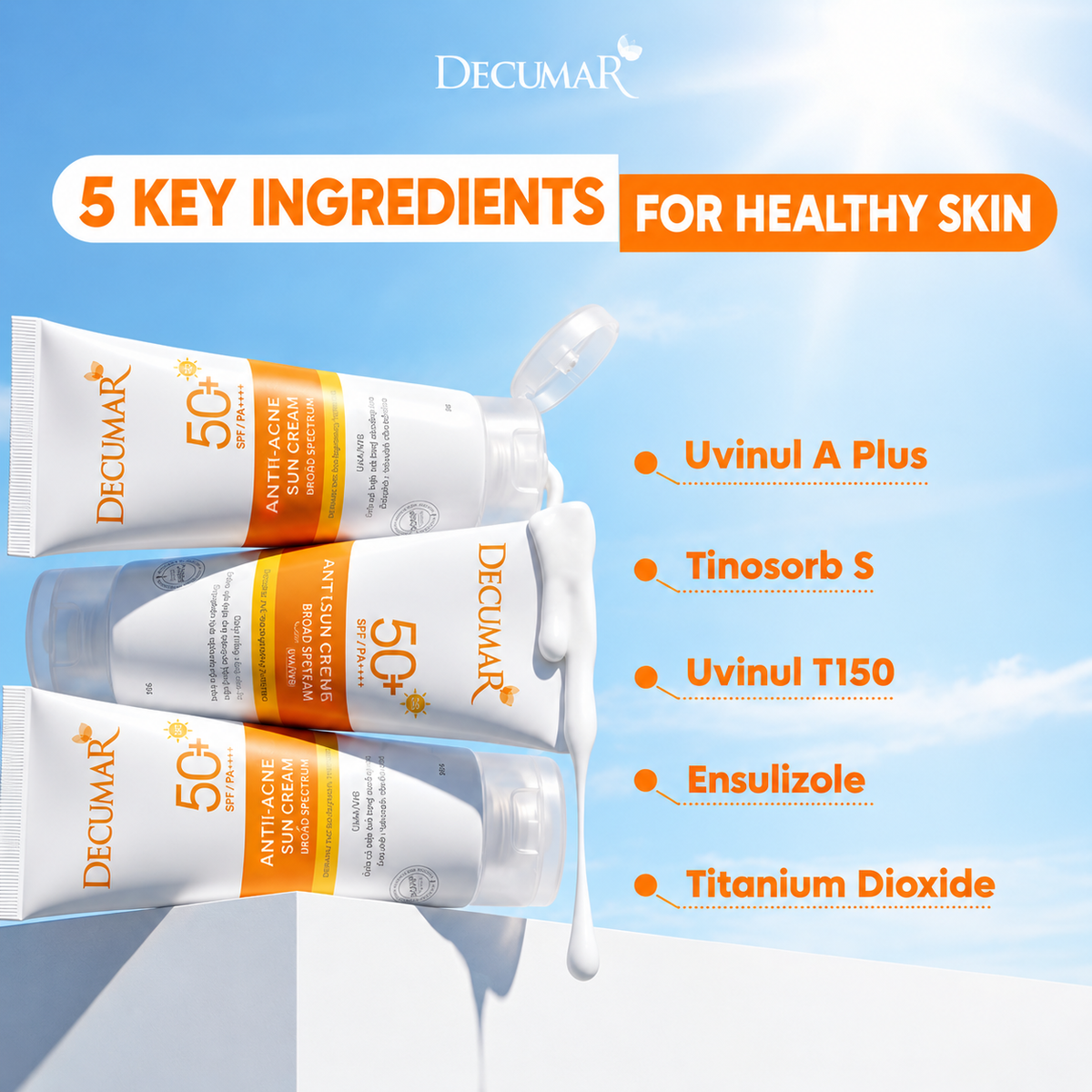 Decumar THC Daily Sun Care Gel 50g