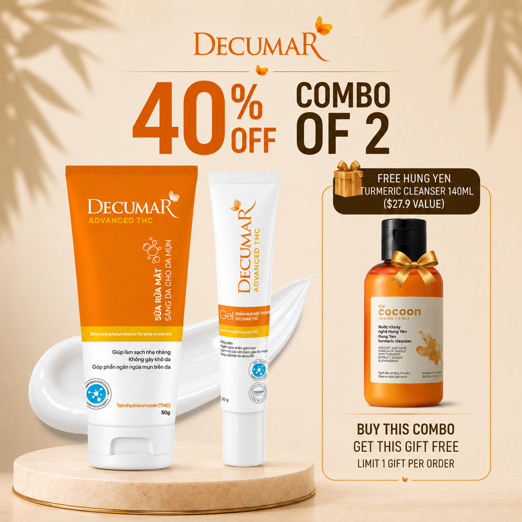 B1G1 Decumar Nano THC Blemish Gel Cream 20g - Vegan cosmetic