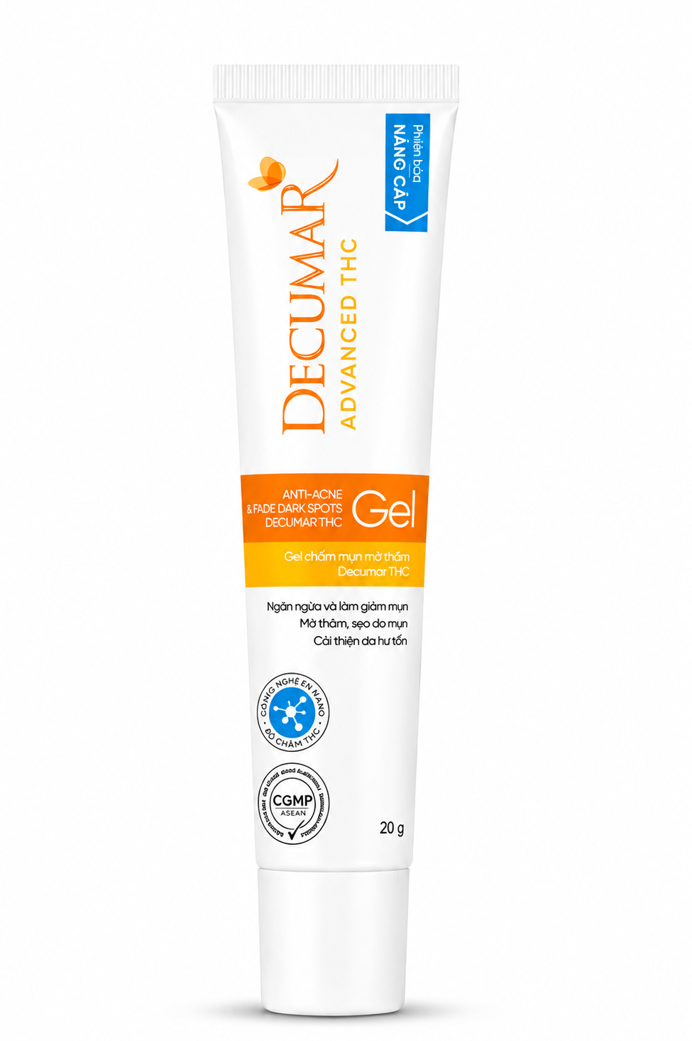 Decumar Nano THC Blemish Gel Cream 20g - Vegan cosmetic