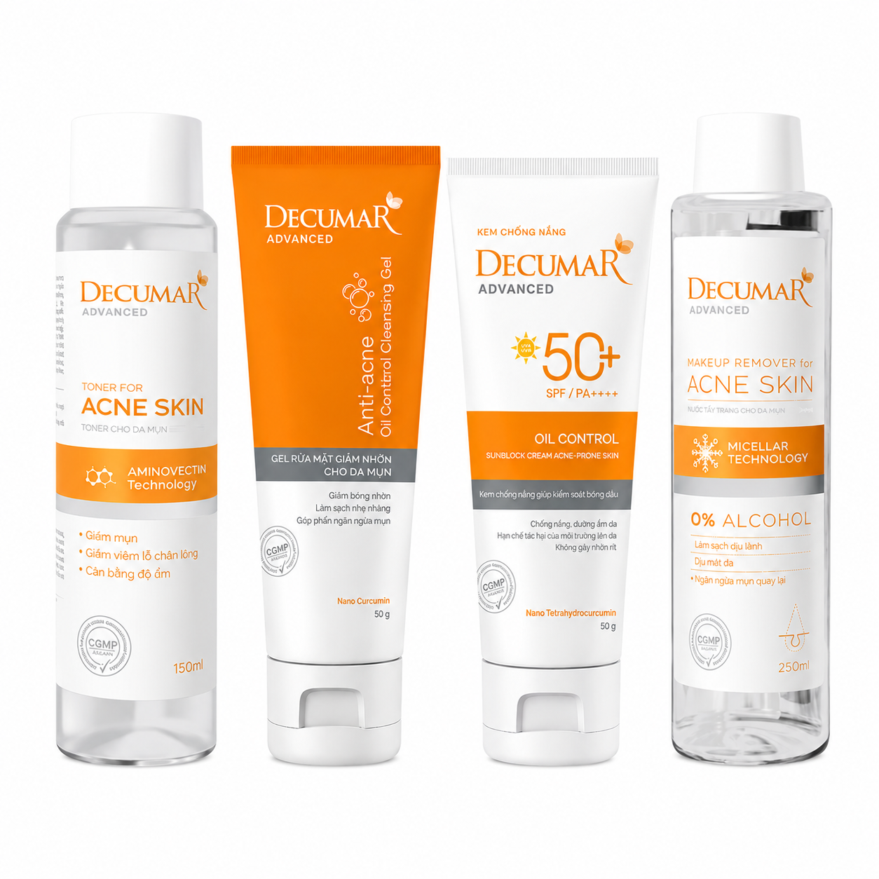Decumar Advanced Blemish Gentle Makeup Remover 250ml