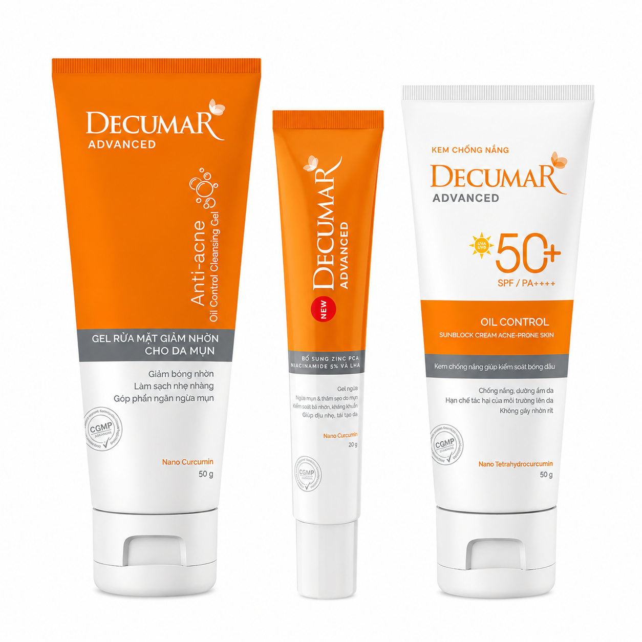 Decumar Advanced Matte Oil Control Defense Gel 50g