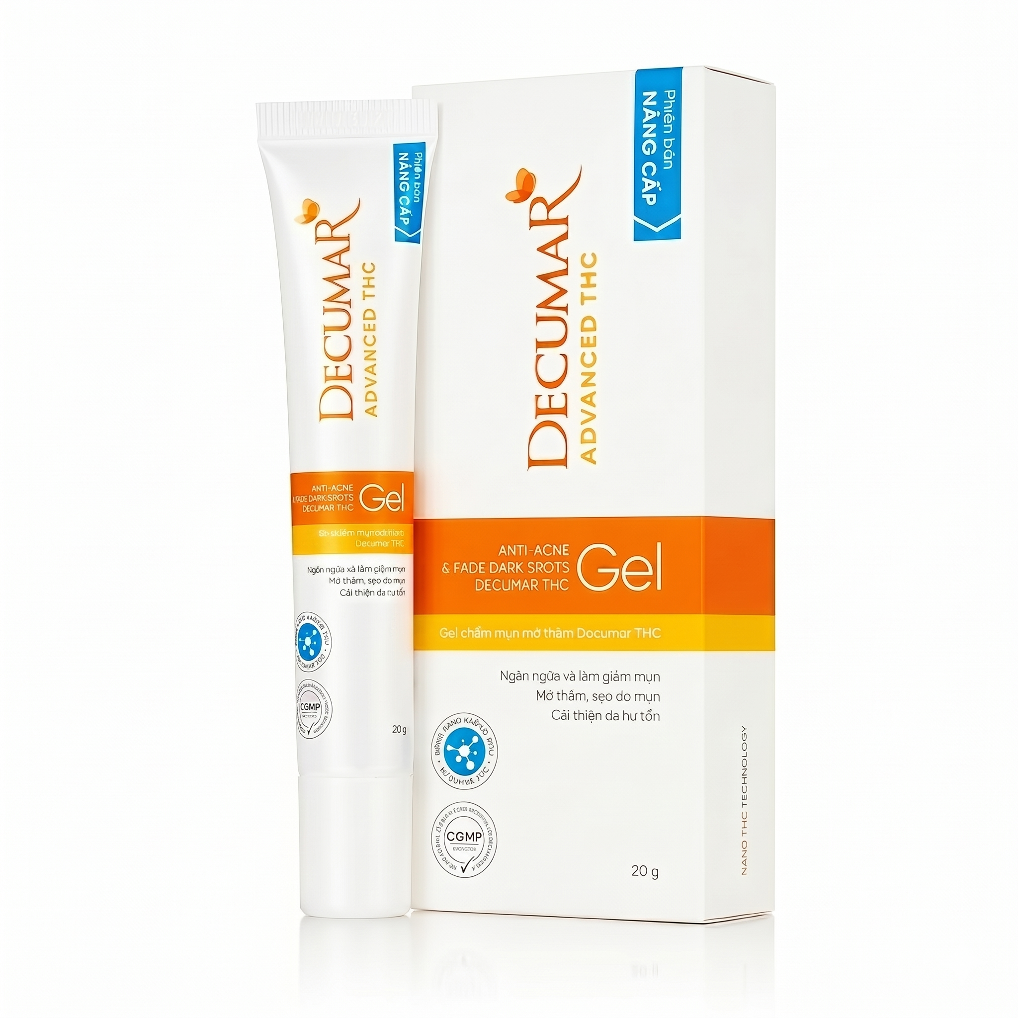 Decumar Nano THC Blemish Gel Cream 20g - Vegan cosmetic