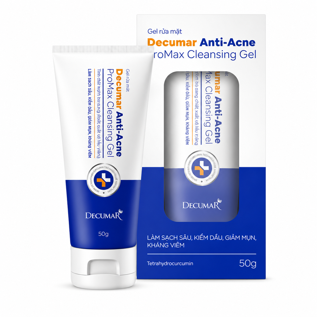 Decumar Promax Gentle Gel Cleanser for Oily & Acne-Prone Skin