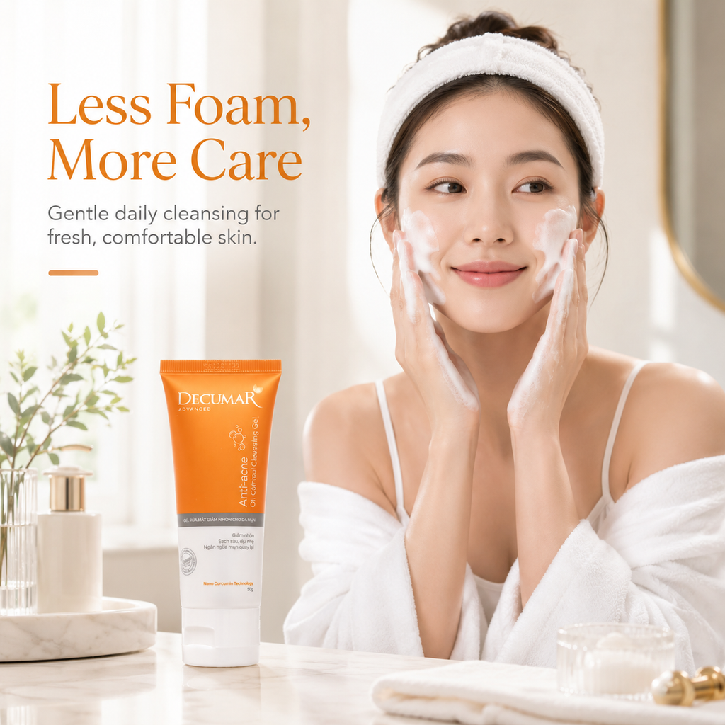 Decumar Nano THC Clarifying Blemish Control Cleansing Gel 50g