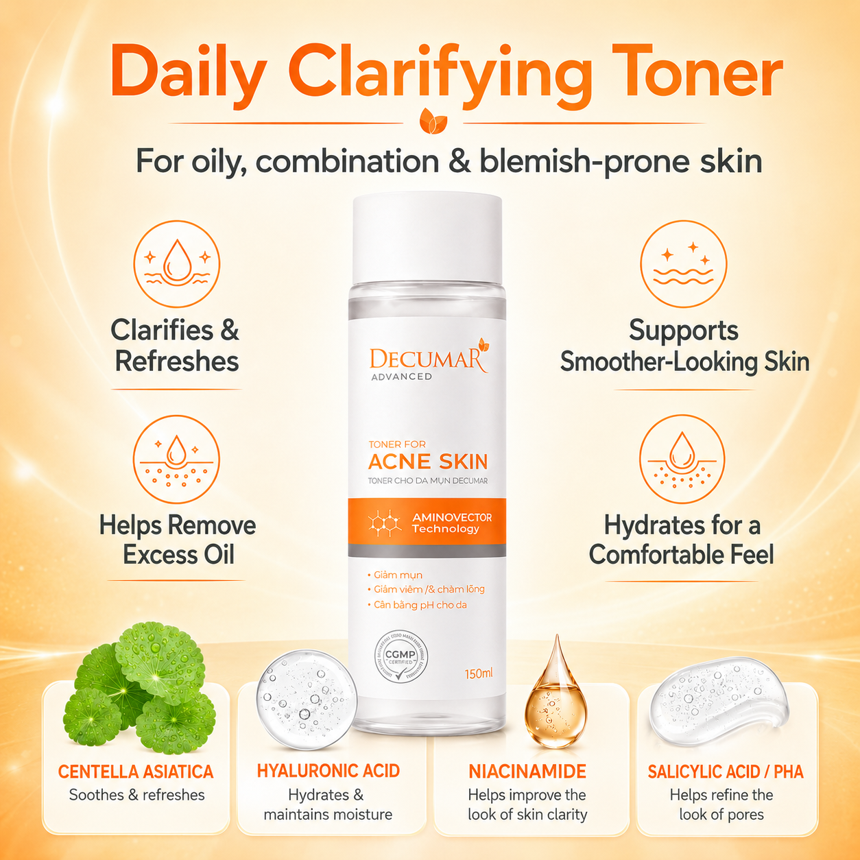 Decumar Advanced Blemish Balancing Toner 150ml