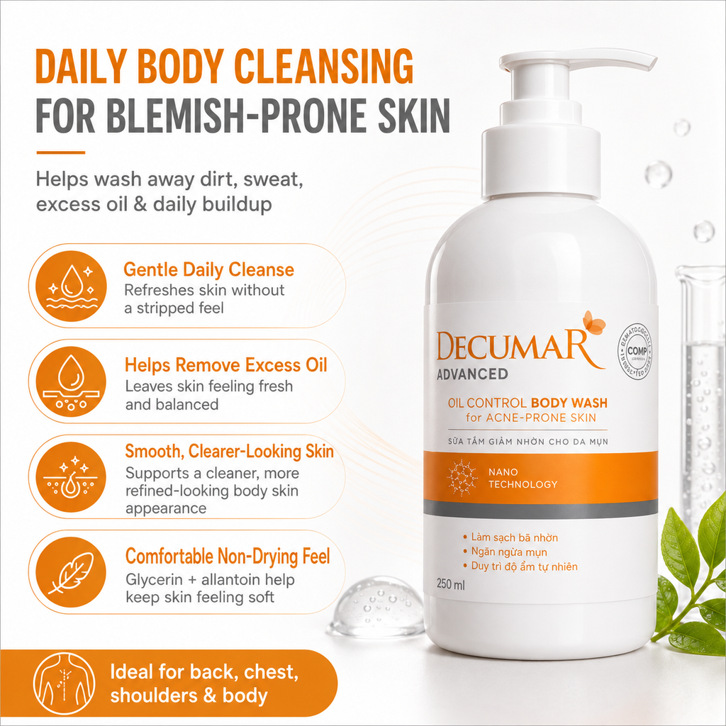 Decumar Advanced Blemish Body Wash 280ml