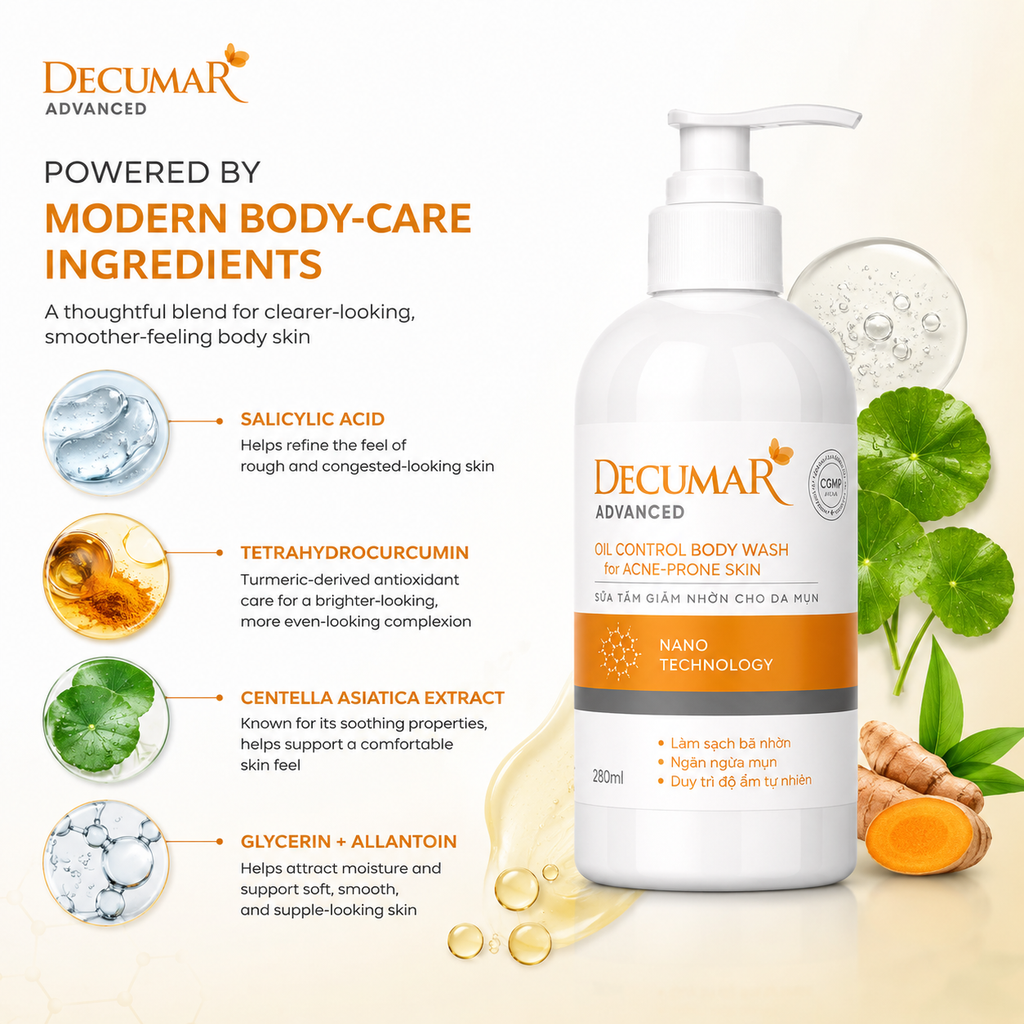 Decumar Advanced Blemish Body Wash 280ml