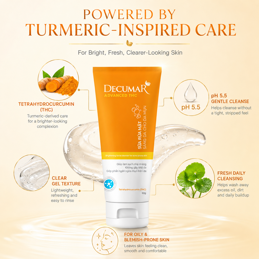 Decumar Nano THC Blemish Cleansing Gel 50g