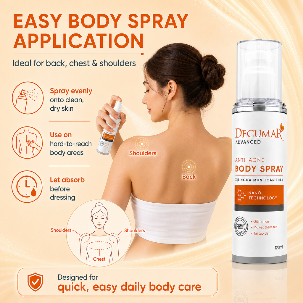 Decumar Advanced Blemish Body Spray 100ml