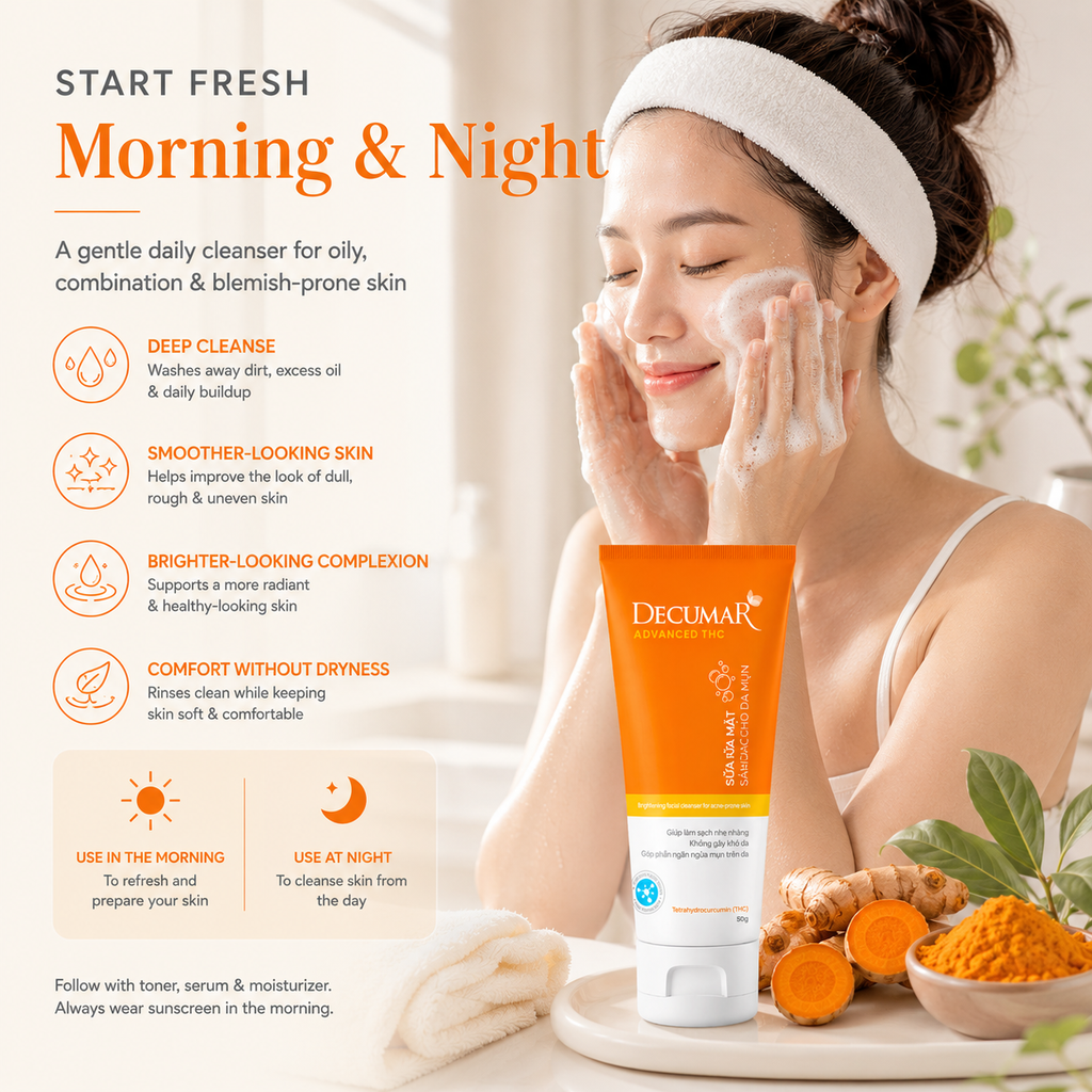 Decumar Nano THC Blemish Cleansing Gel 50g