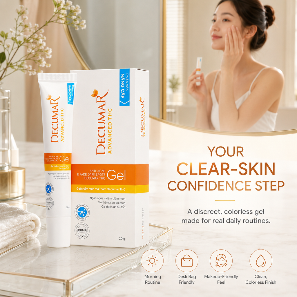 Decumar Nano THC Blemish Gel Cream 20g - Vegan cosmetic