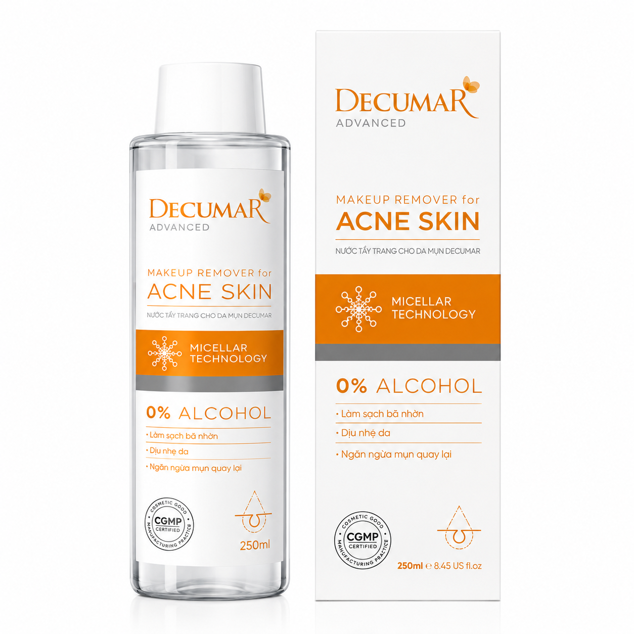 Decumar Advanced Blemish Gentle Makeup Remover 250ml