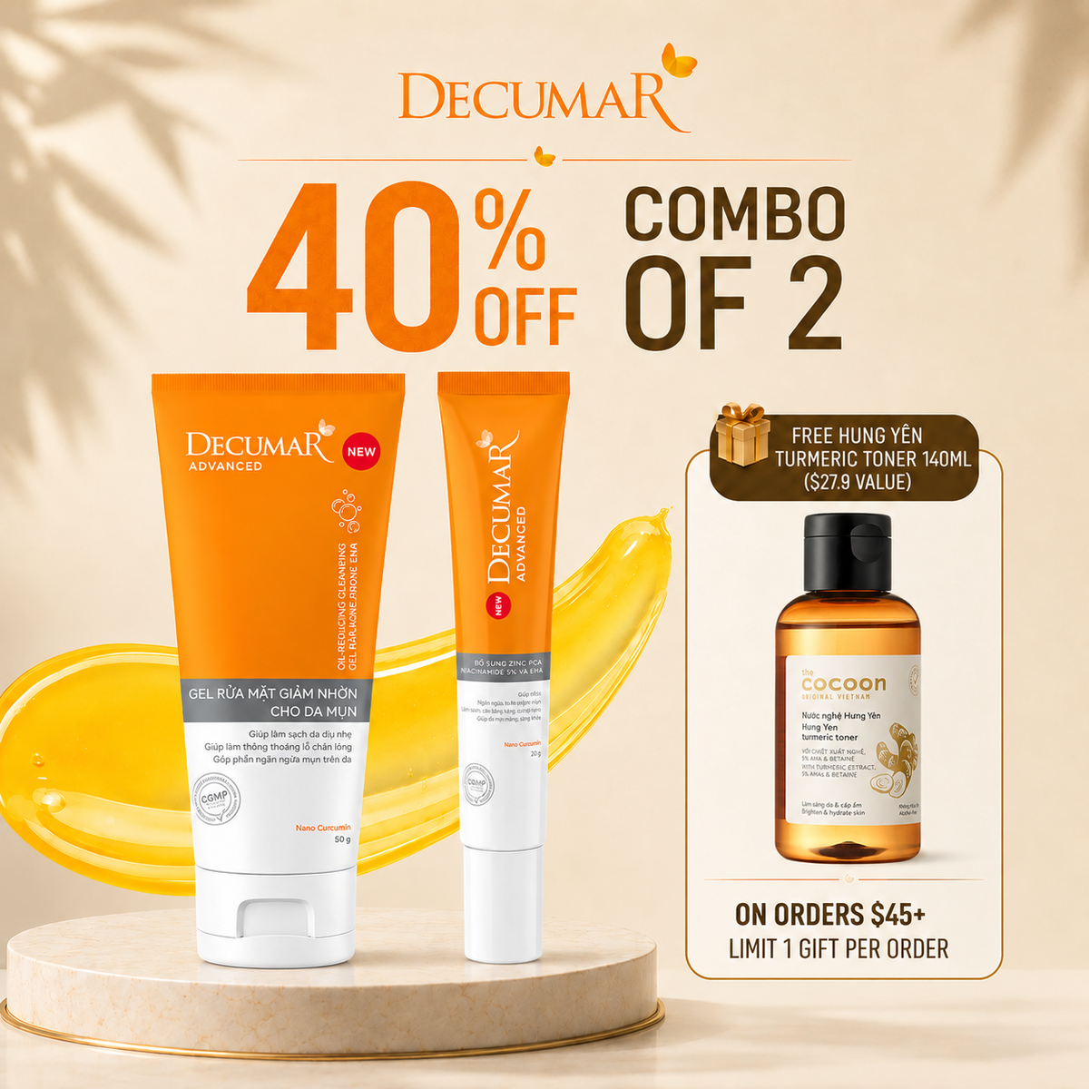 B1G1 Decumar Advanced Nano Dark Spot Gel Cream 20g